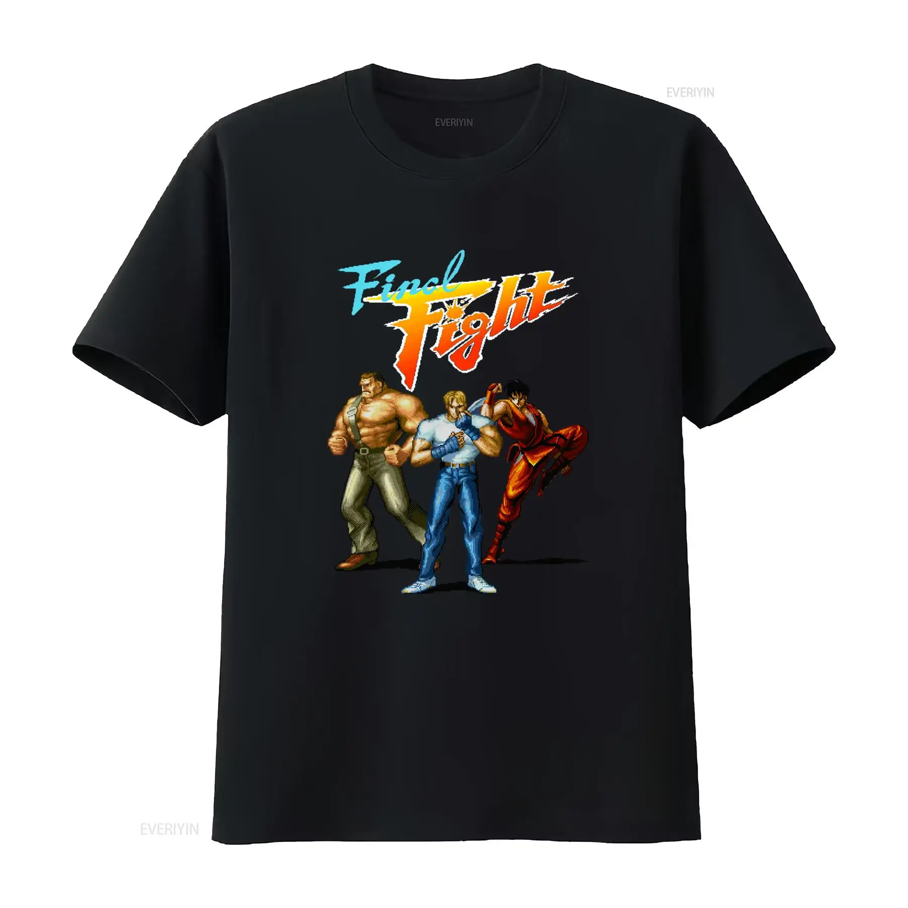 Esports Gaming T Shirt - Retro SNES Arcade Final Fight Box