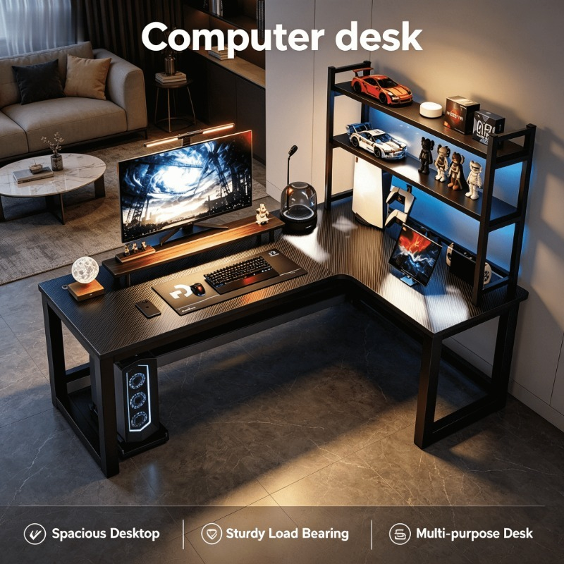 Esports Gaming School - Multiple E-sports Table Corner L Shaped
