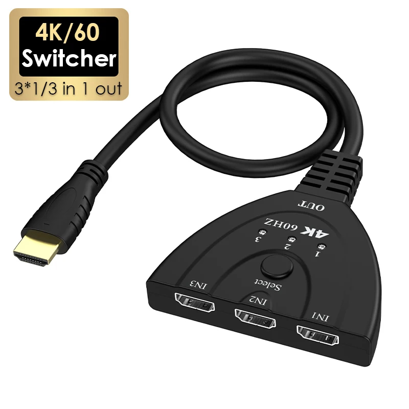 Esports Gaming Hub - 4K 60Hz 3D Mini 3 Port