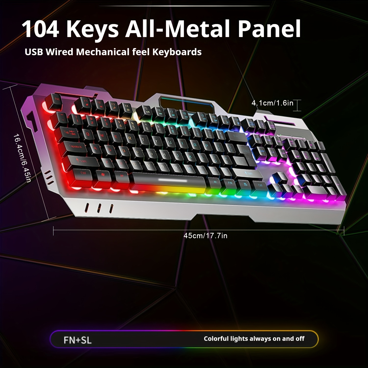 EWEADN GX80Z Gaming Membrane K - Esports Gaming School ulasan dan harga