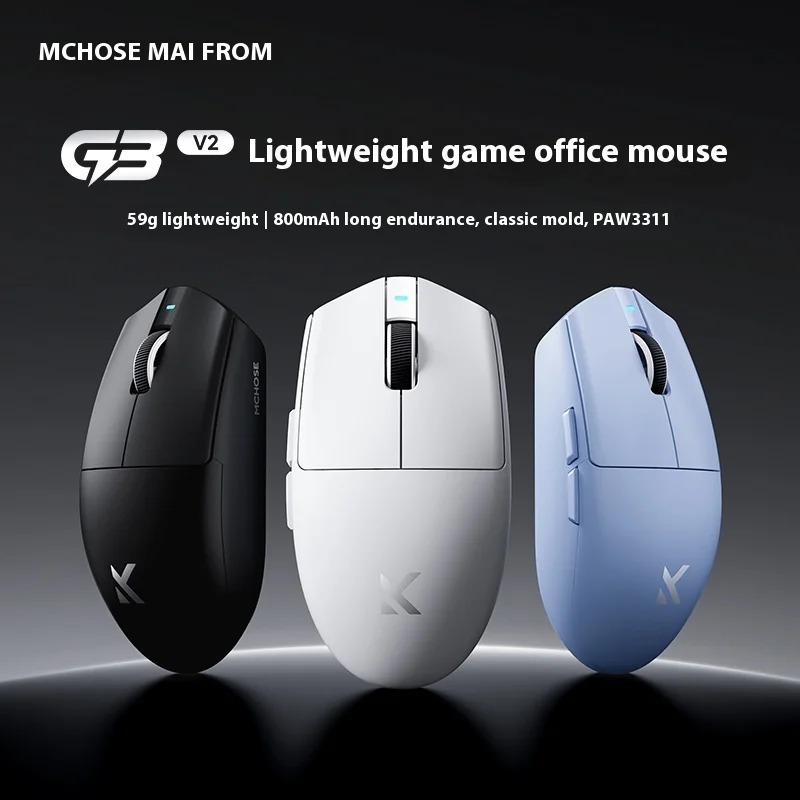 MCHOSE G3 V2/G3 A Mouse Wirele - Esports Gaming Hub ulasan dan harga