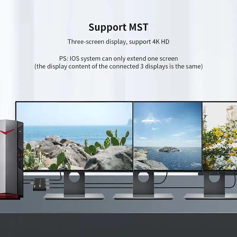 MST DisplayPort Splitter 1 in  - Esports Gaming Hub ulasan dan harga