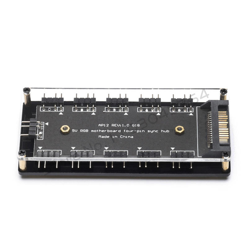 Computer RGB HUB Splitter 5V 3 - Esports Gaming Hub ulasan dan harga