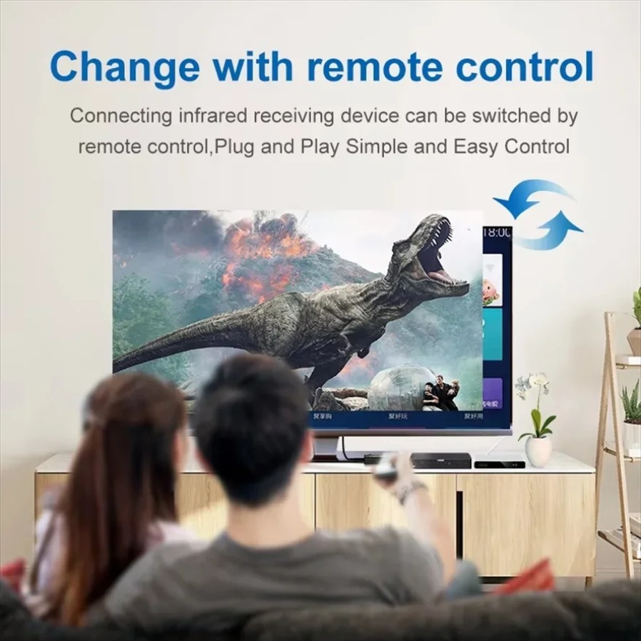 4K HDMI-compatible Switcher 5  - Esports Gaming Hub ulasan dan harga