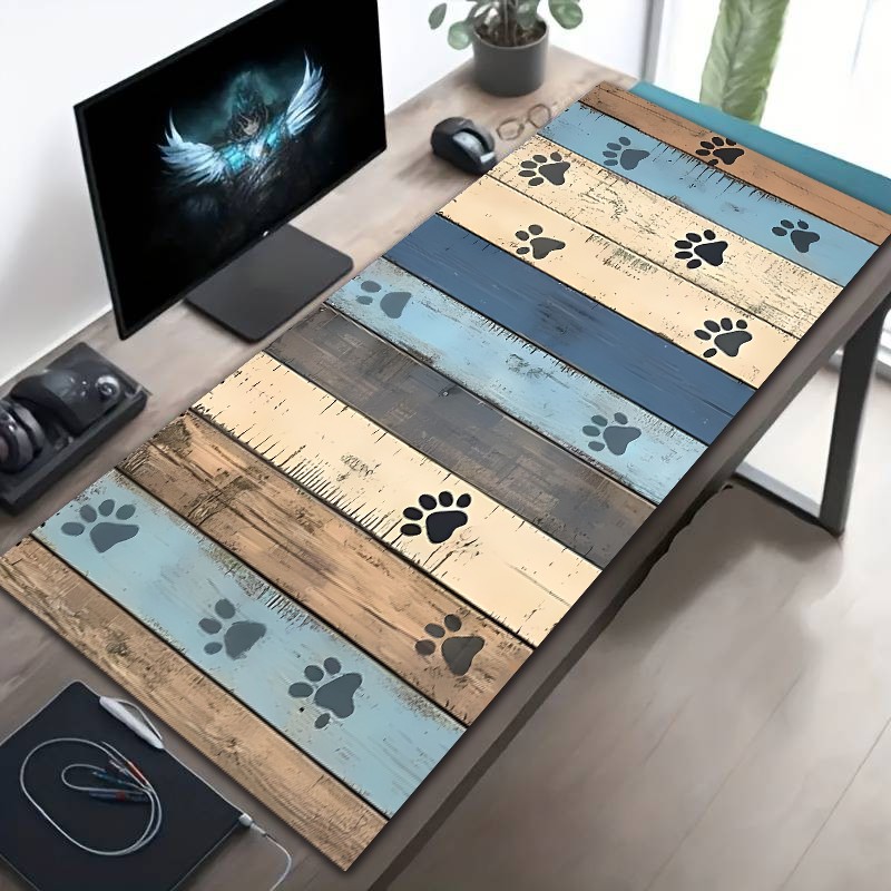 CIFBUY Gaming Mouse Pad Wood   - Esports Gaming School ulasan dan harga