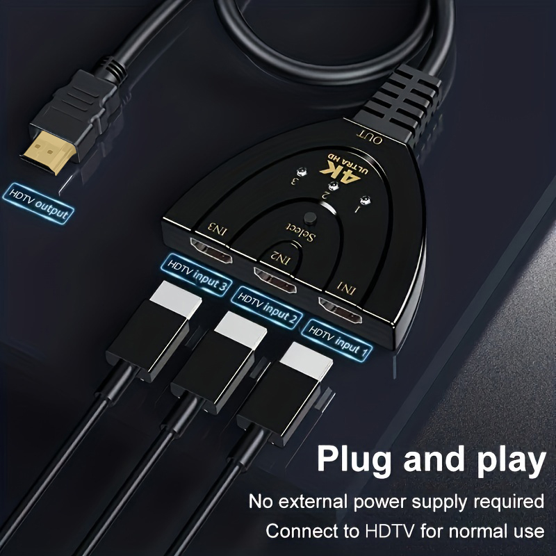 4K*2K 3 Port HDTV-compatible S - Esports Gaming Hub ulasan dan harga