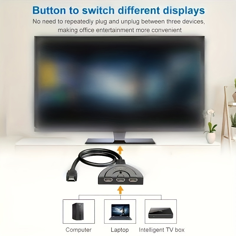 4K*2K 3 Port HDTV-compatible S - Esports Gaming Hub ulasan dan harga