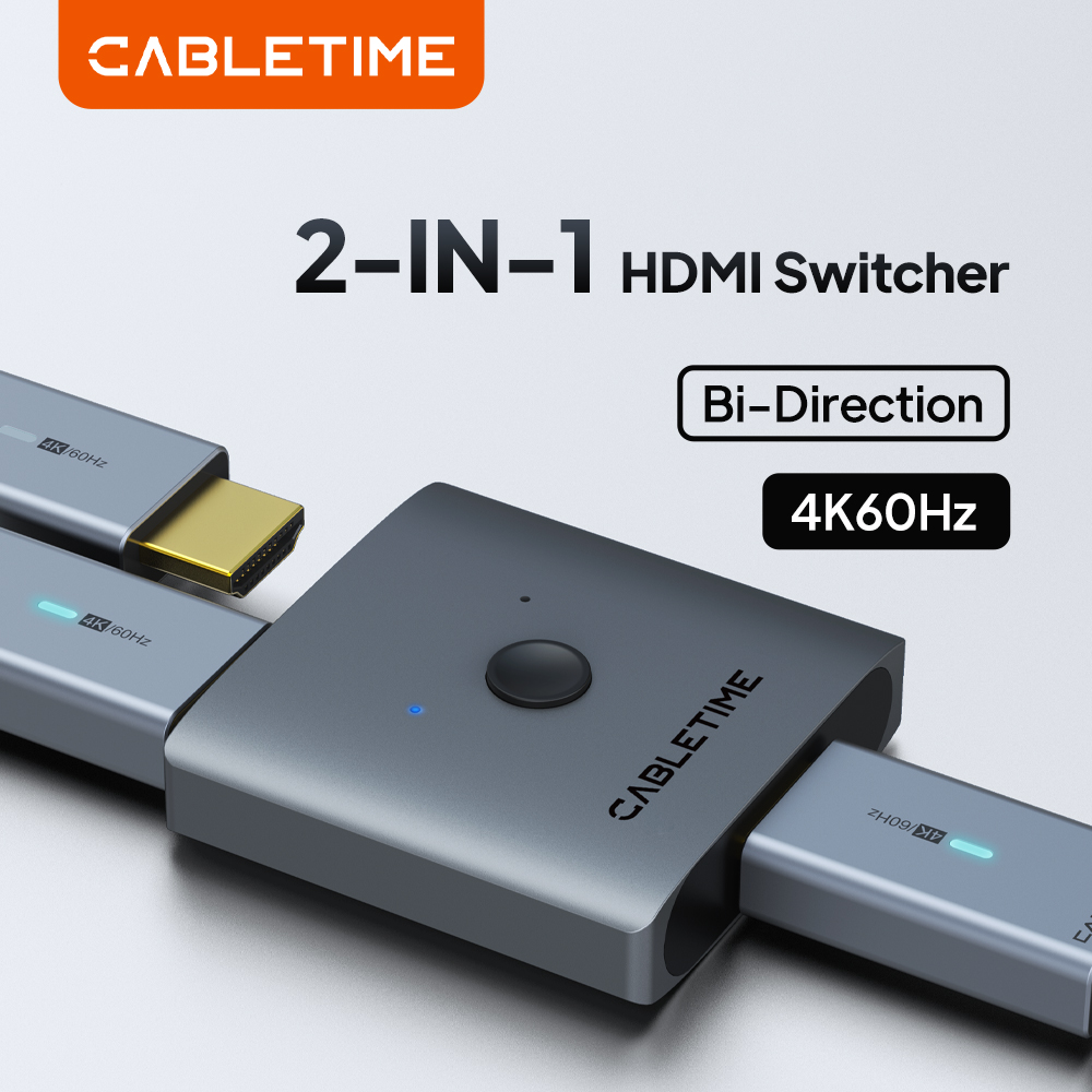 CABLETIME HDMI Switch Splitter - Esports Gaming Hub ulasan dan harga