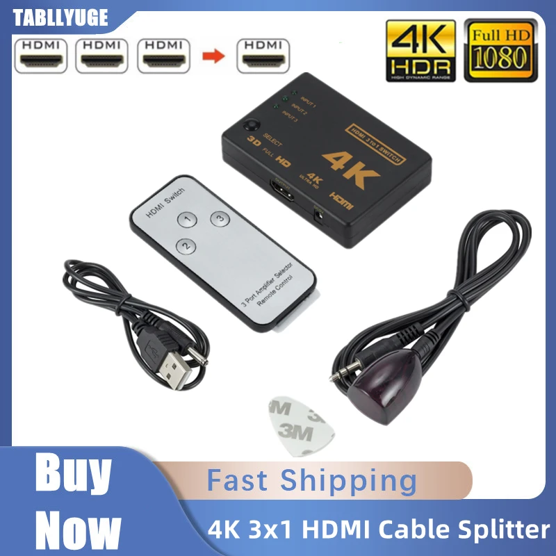 HDMI-compatible Switch 4K Swit - Esports Gaming Hub ulasan dan harga