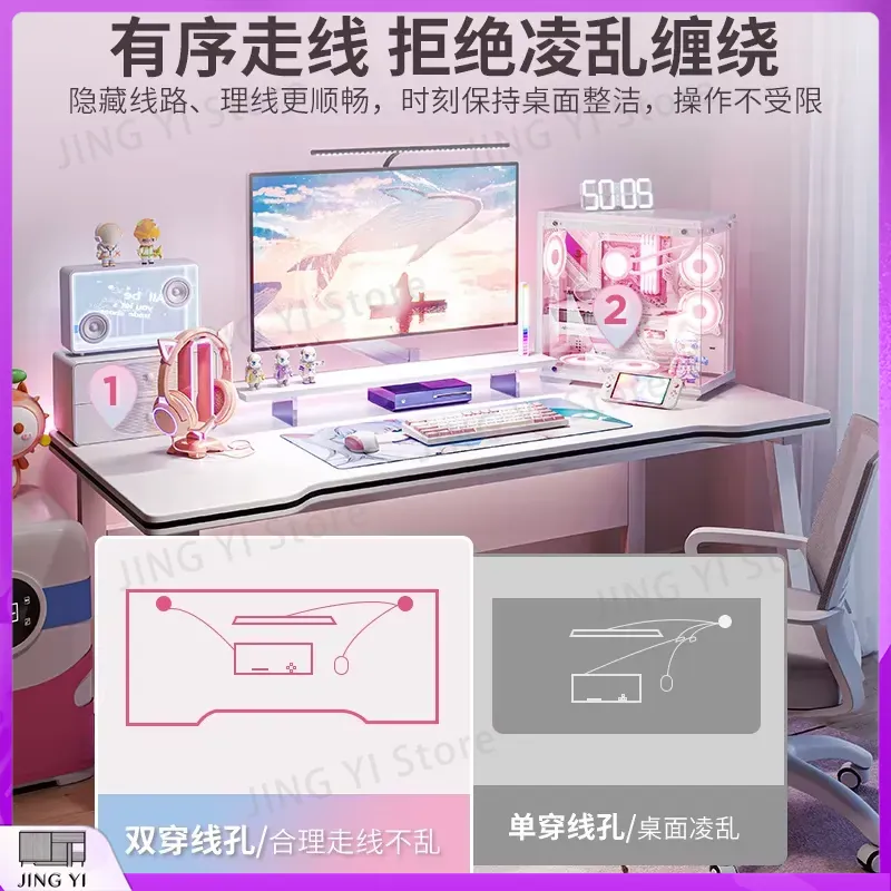 Esport Gaming Desk Computer De - Esports Gaming School ulasan dan harga