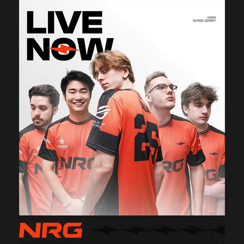 2025 NRG Esports Surge Jersey  - Esports Gaming T Shirt ulasan dan harga