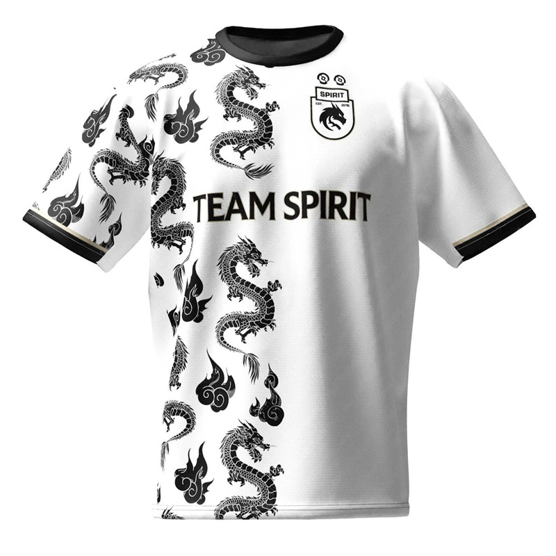2025 New Team Spirit Jersey T- - Esports Gaming T Shirt ulasan dan harga