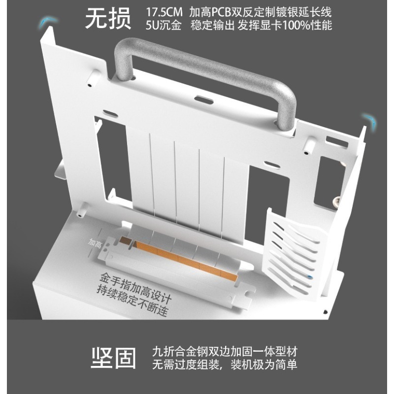 Open Frame Mini PC Case  Gamin - Esports Gaming Pc Build ulasan dan harga