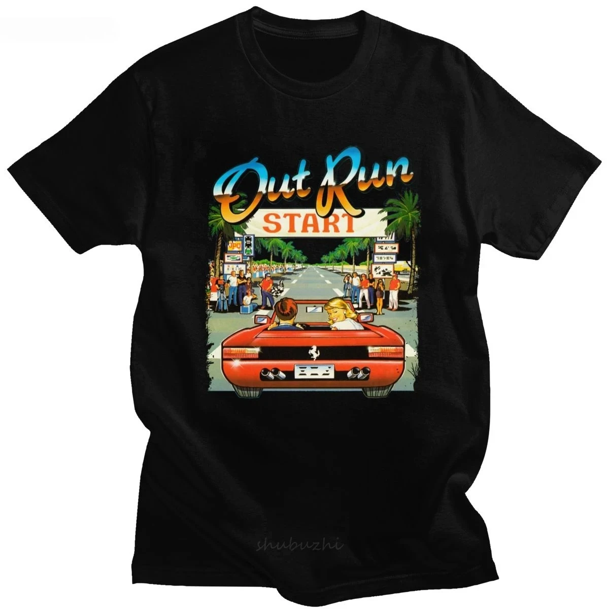 Japanese Arcade Racing Video G - Esports Gaming T Shirt ulasan dan harga
