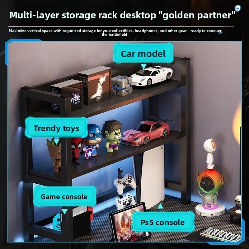 Adjustable Height L Shaped Cor - Esports Gaming School ulasan dan harga